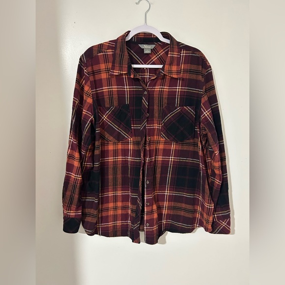 Natural‎ collection Plaid Cotton Shirt - Picture 2 of 9